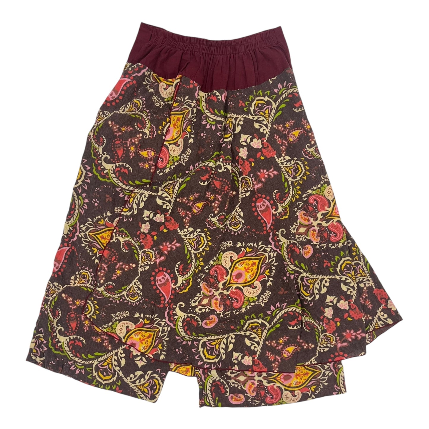 Skirt Midi By Clothes Mentor In Red, Size:S