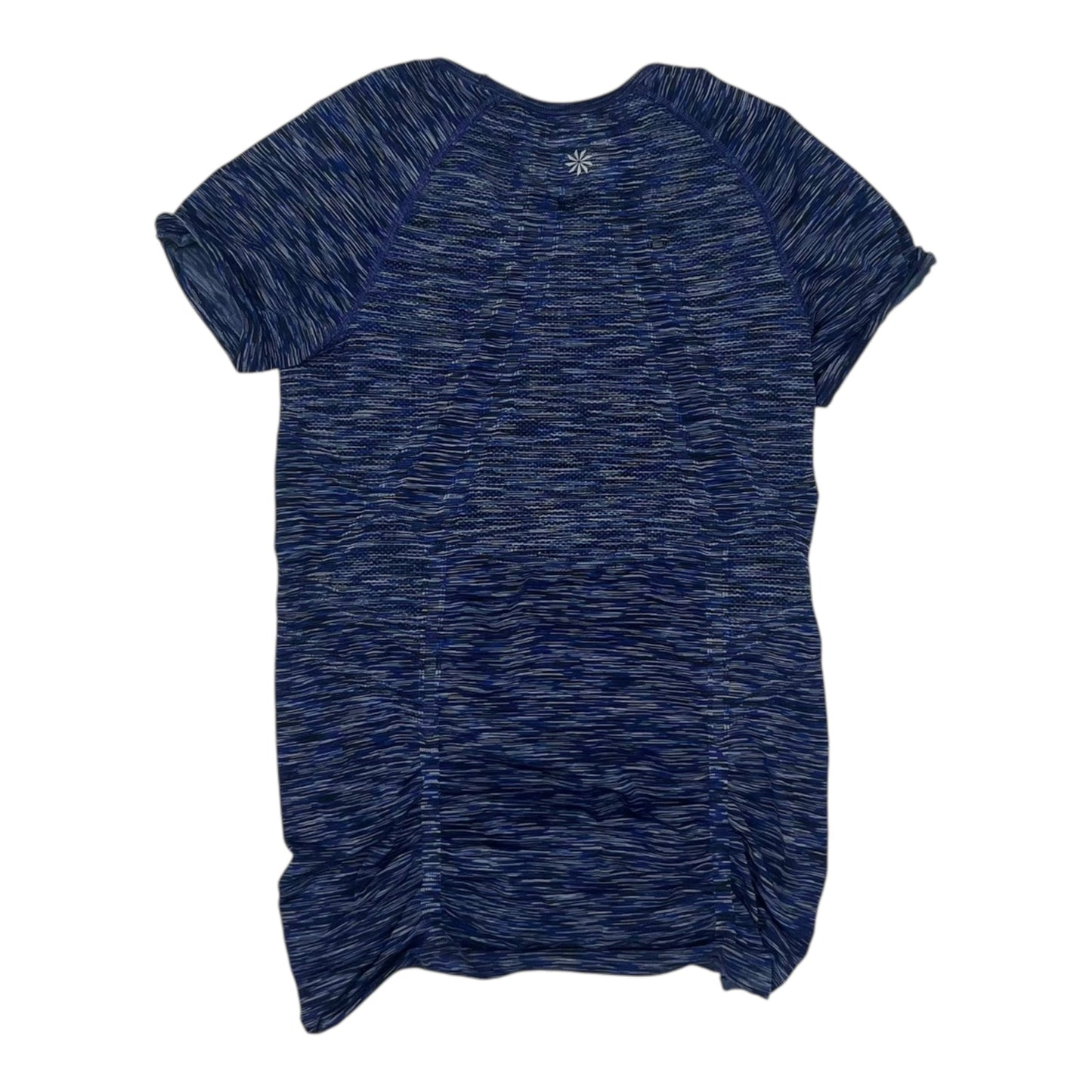 Athletic Top Ss By Athleta In Blue, Size:S