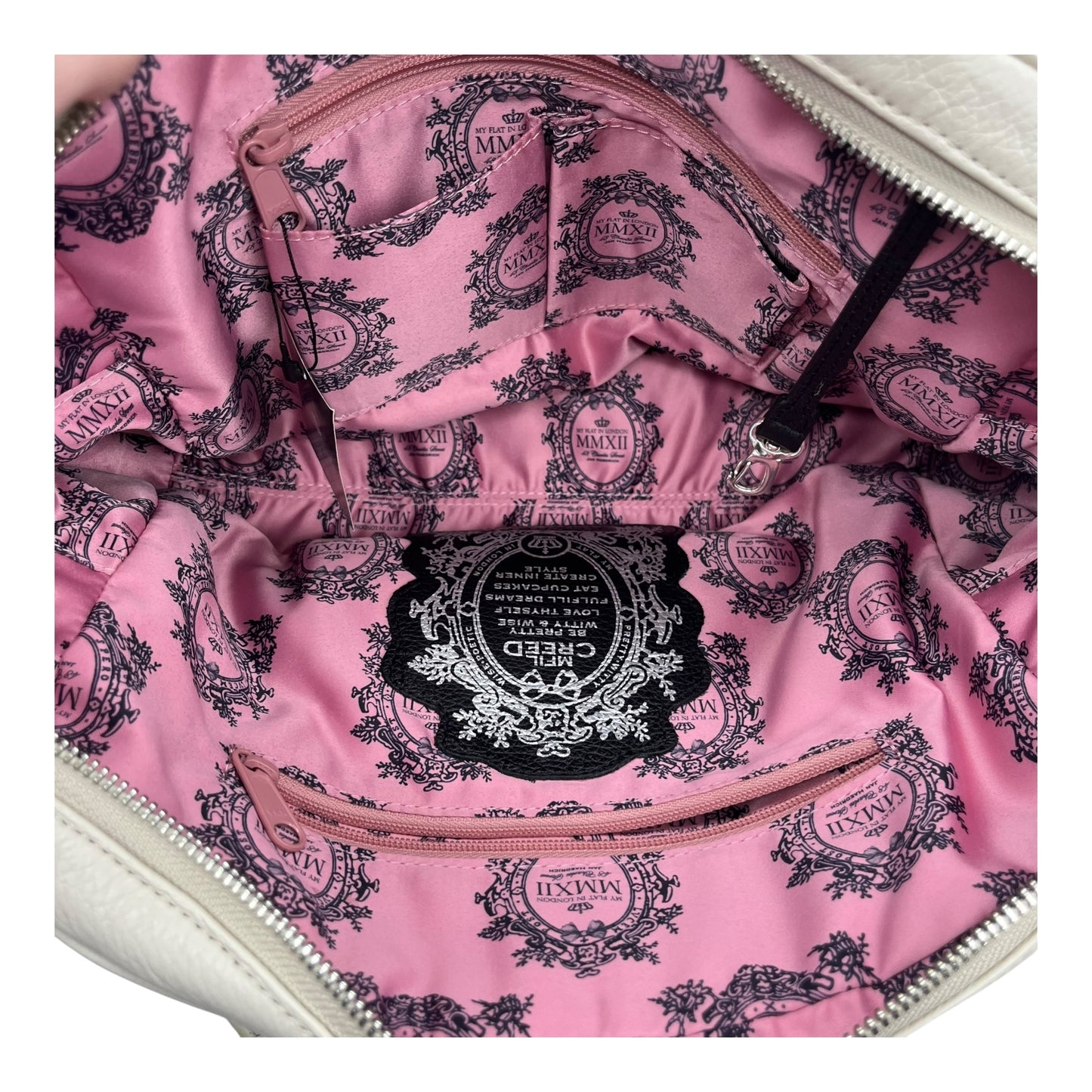 Handbag By My Flat In London In Tan, Size:Medium