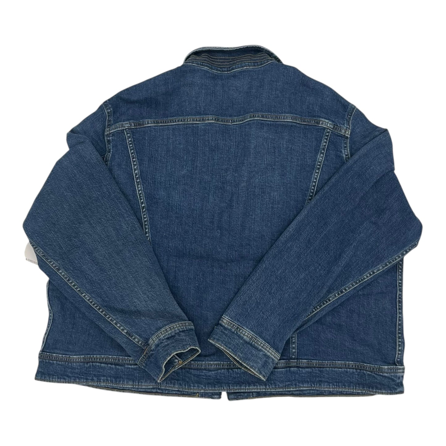 Jacket Denim By Lee In Blue Denim, Size:3X