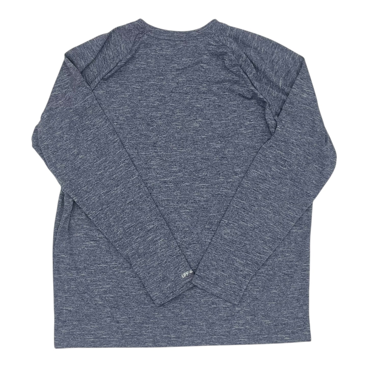Athletic Top Ls Crewneck By Nike In Blue, Size:L