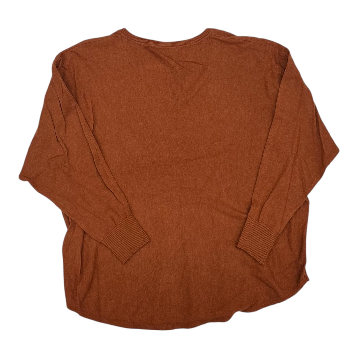 Sweater By Vila Milano In Orange, Size:2X