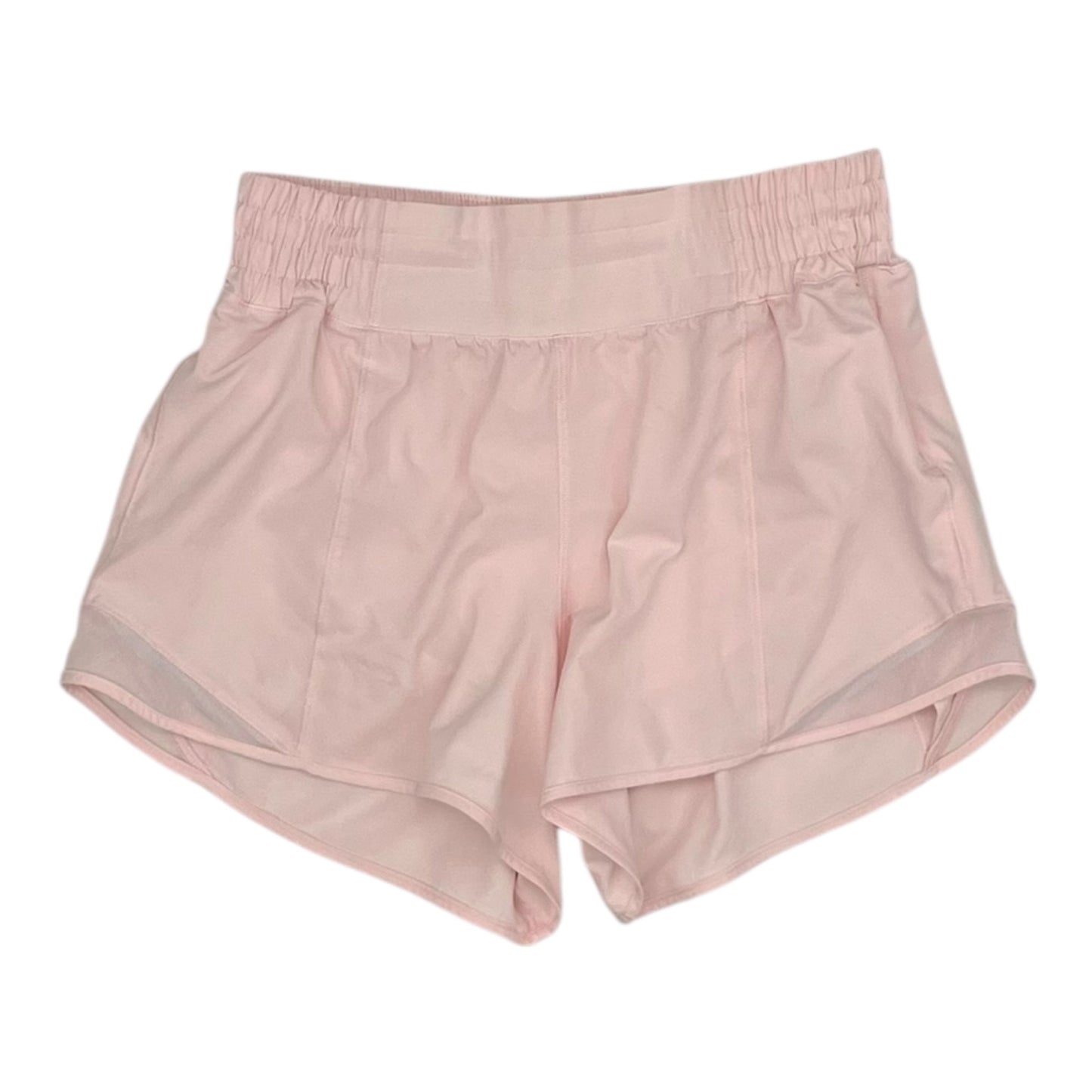 Athletic Shorts By Lululemon In Pink, Size:6