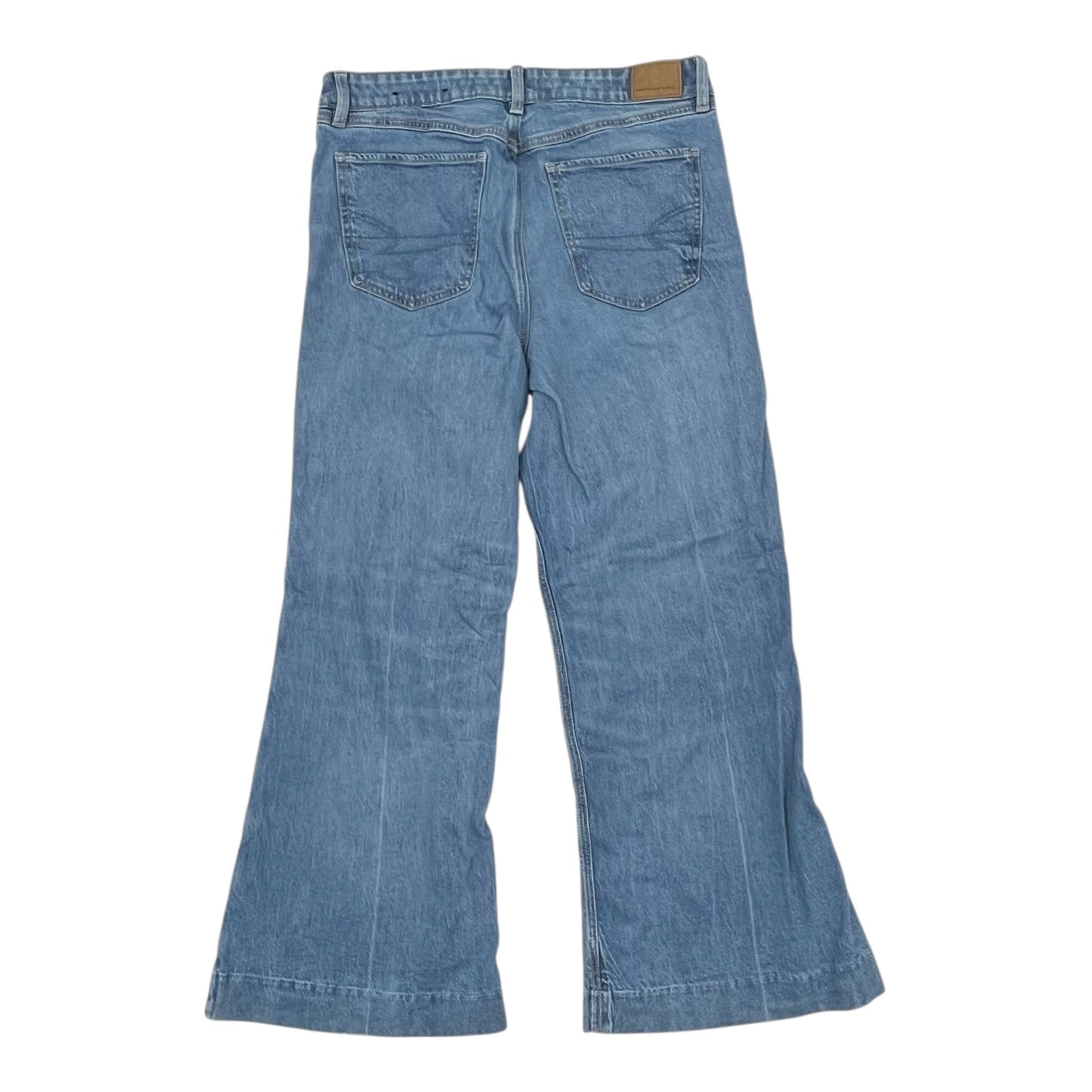 Jeans Flared By American Eagle In Blue Denim, Size:8