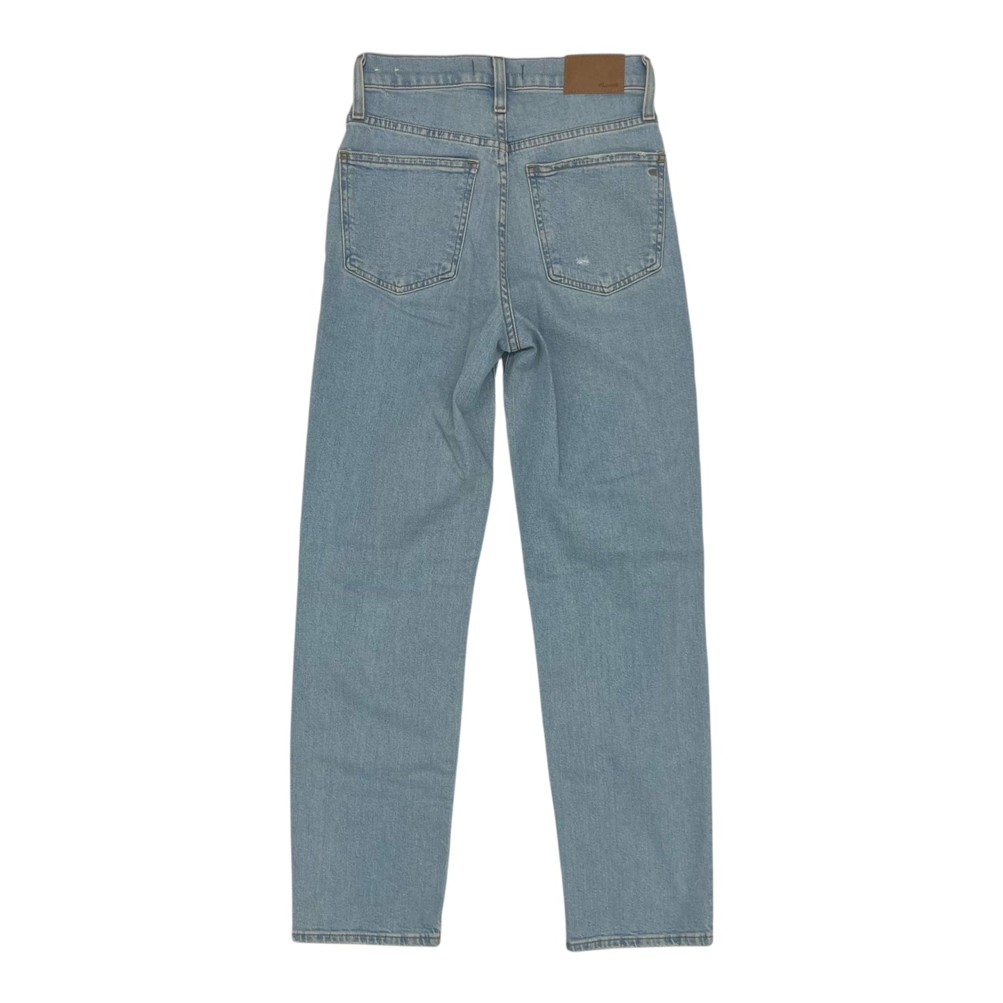 Jeans Straight By Madewell In Blue Denim, Size:0