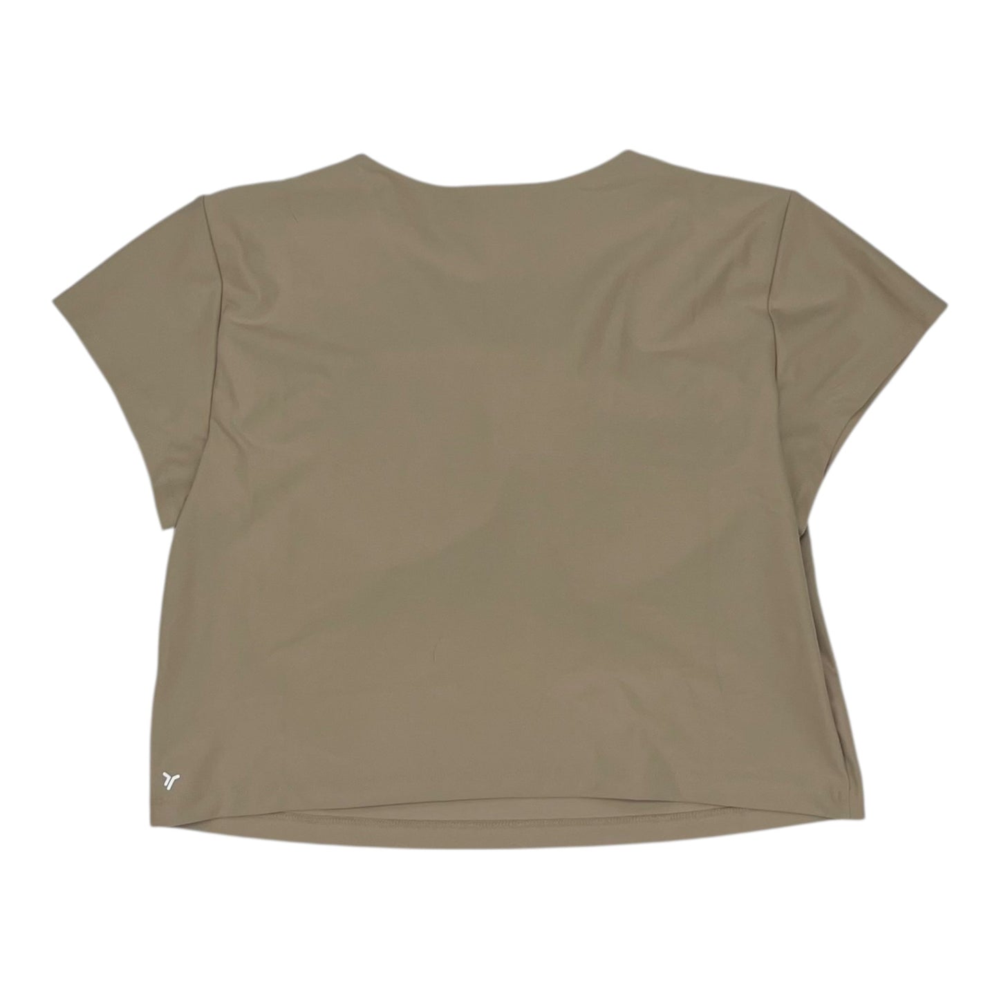 ATHLETIC TOP SS by OLD NAVY in TAN, Size:2X