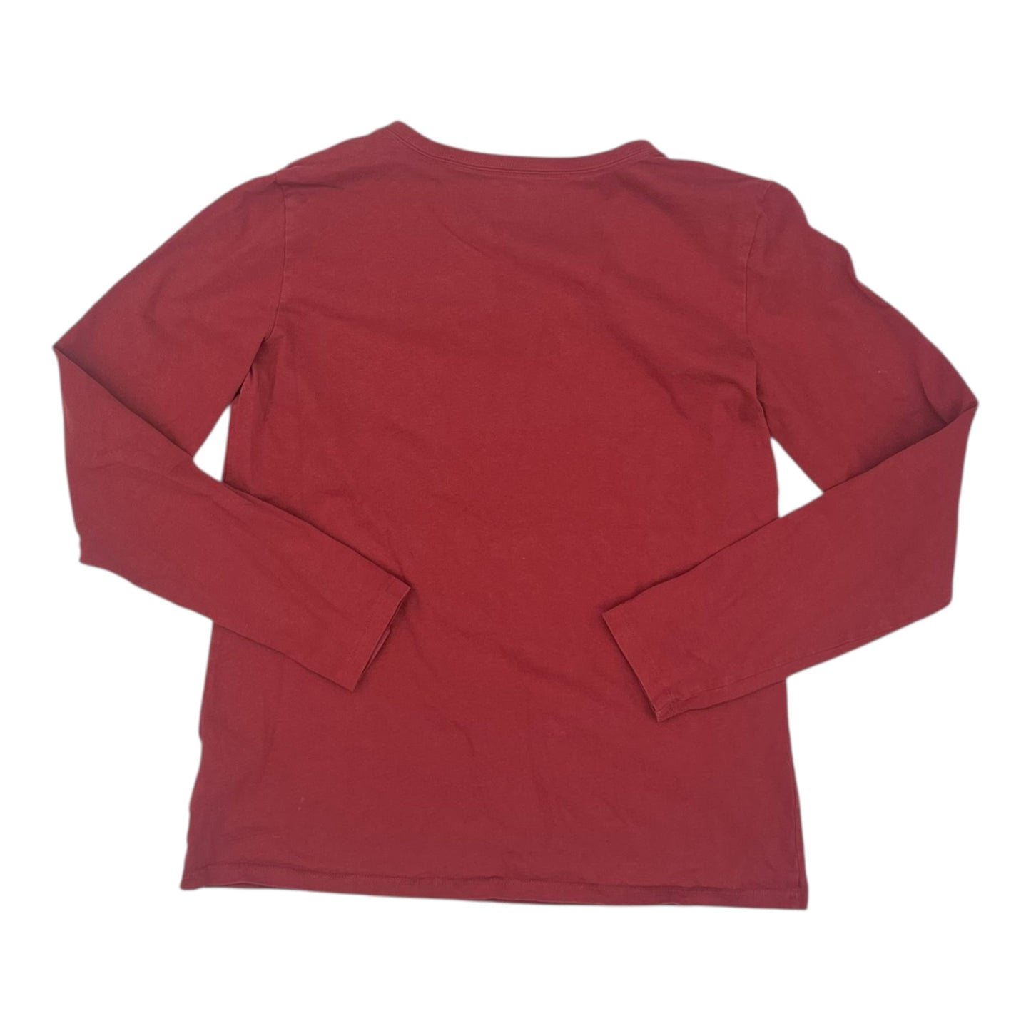 Top Ls Basic By Life Is Good In Red, Size:M
