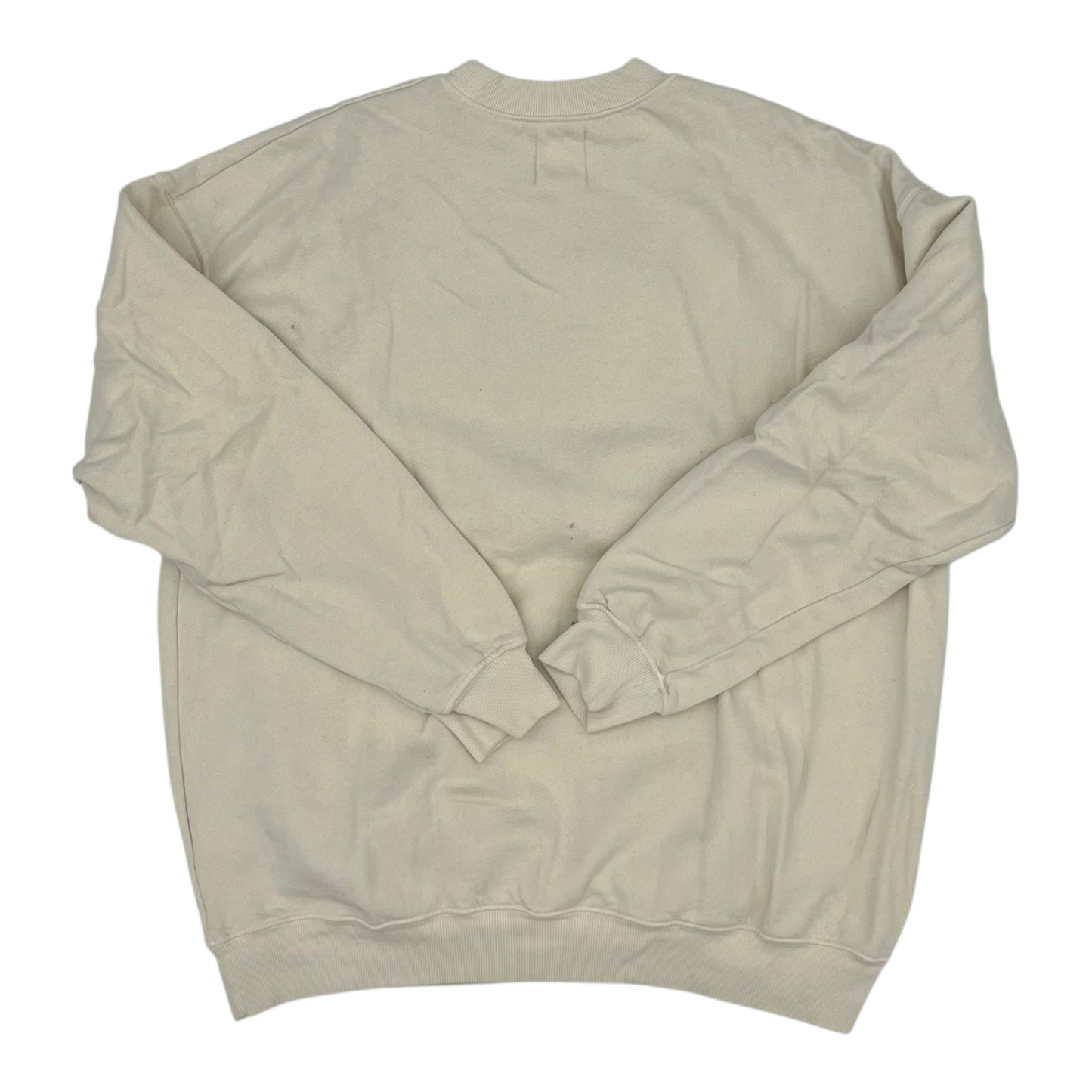Sweatshirt Crewneck By Billabong In Cream, Size:S