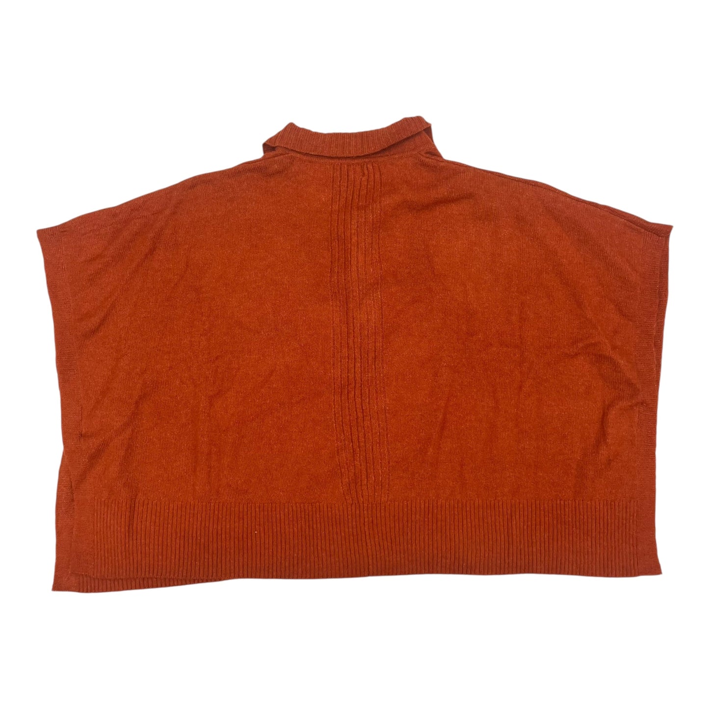 Poncho By A New Day In Orange, Size:Osfm