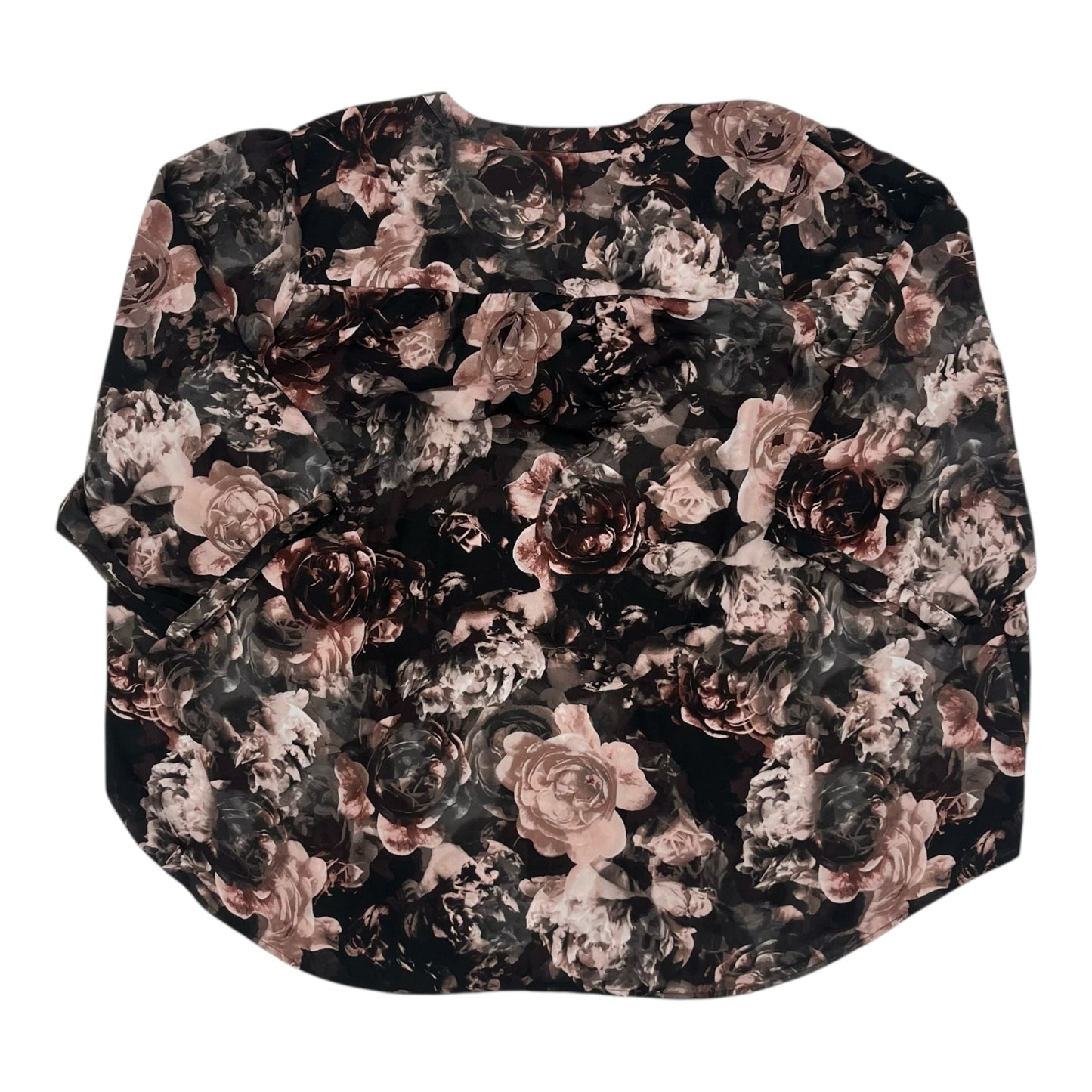 Blouse Ls By Torrid In Black & Pink, Size:4X