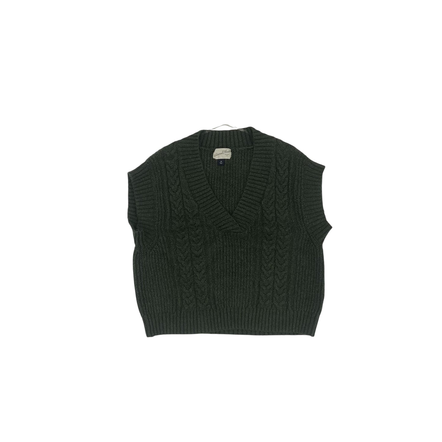 Vest Sweater By Universal Thread In Green, Size:Xs