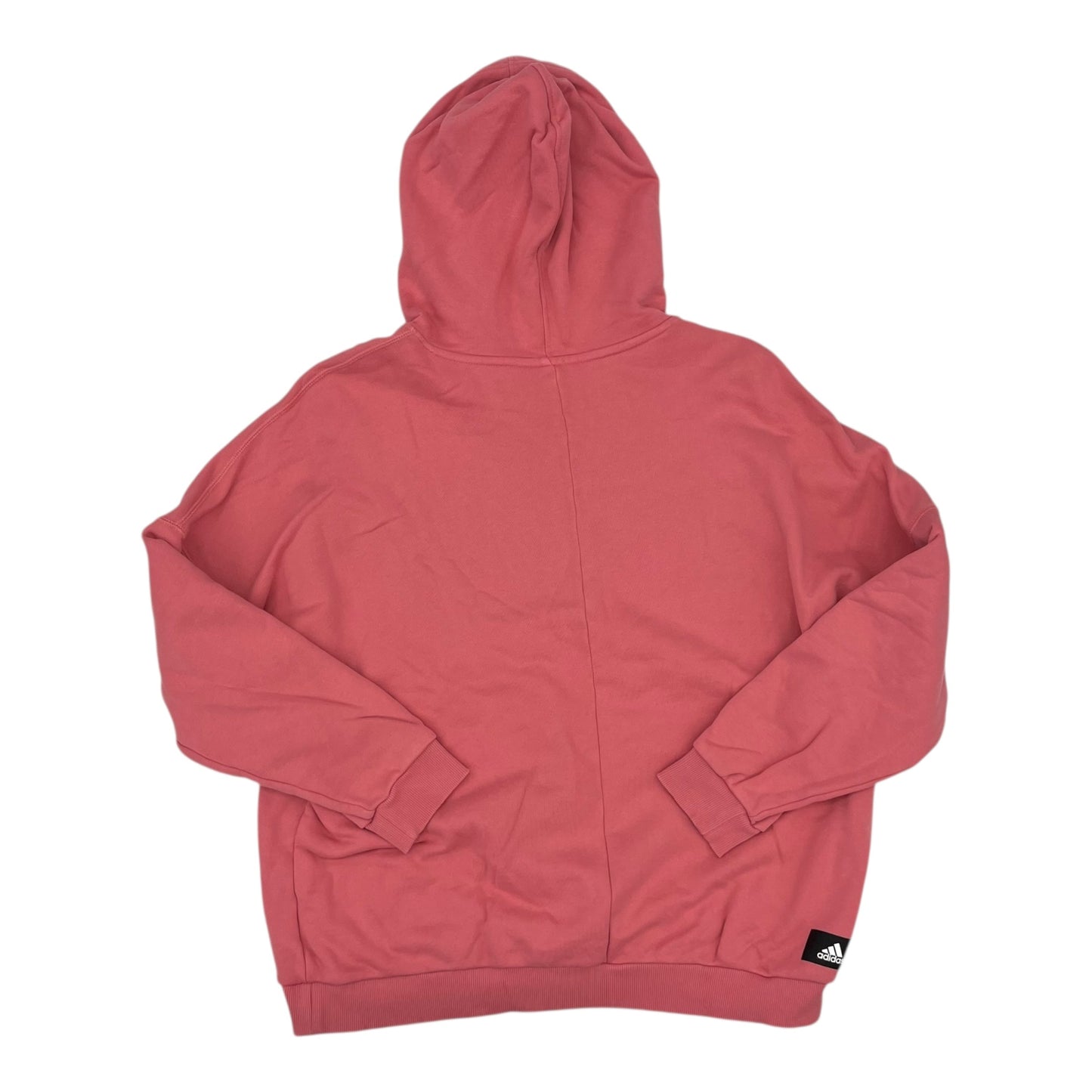 Sweatshirt Hoodie By Adidas In Pink, Size:M