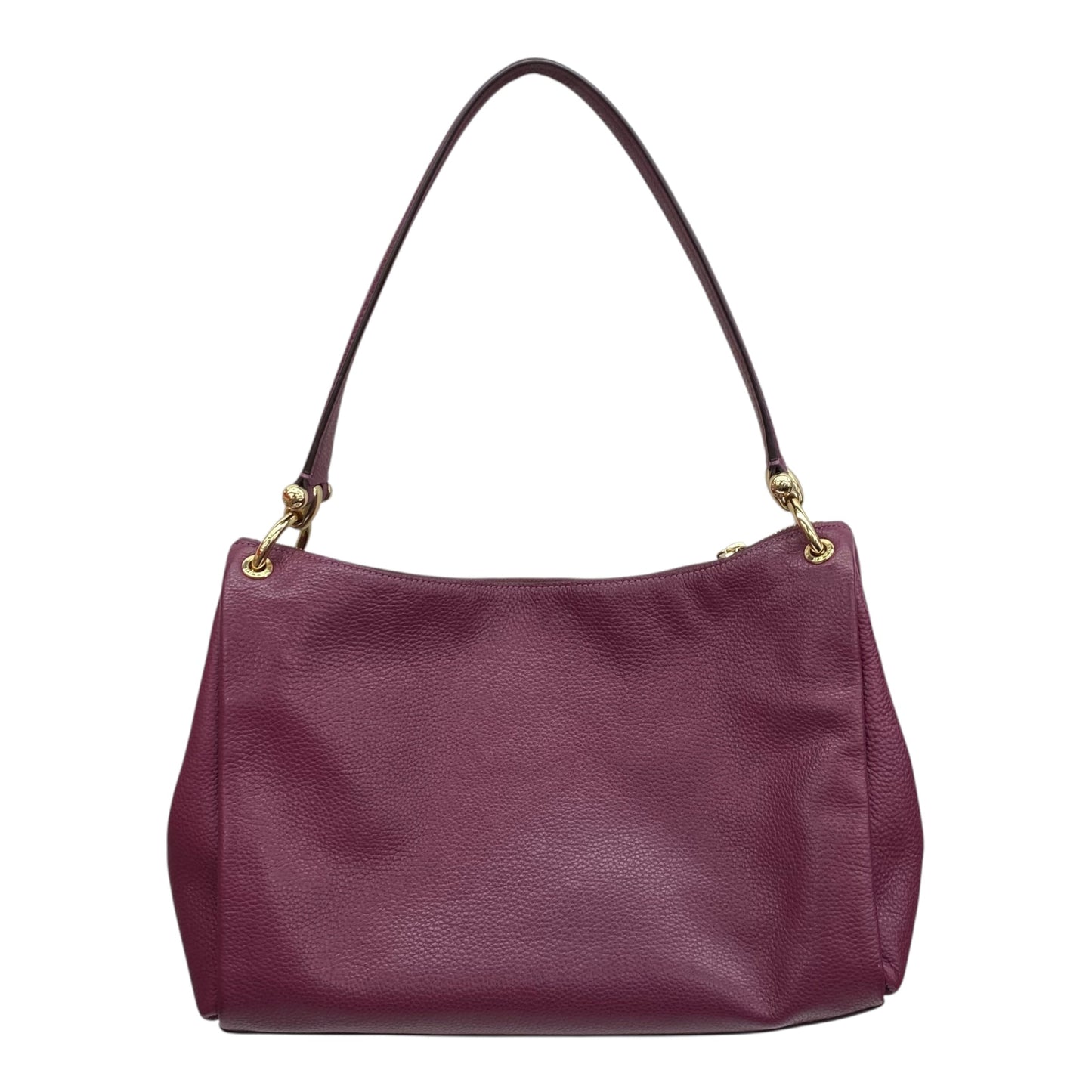 Handbag Designer By Coach In Purple, Size:Medium