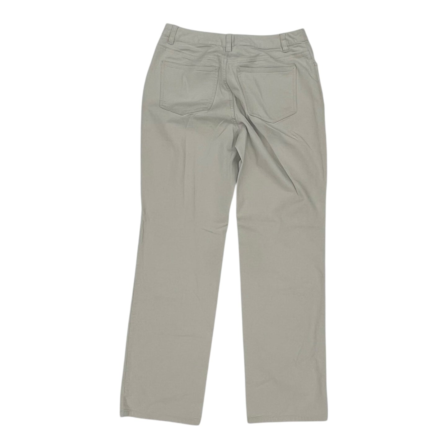Jeans Wide Leg By Talbots In Grey, Size:4