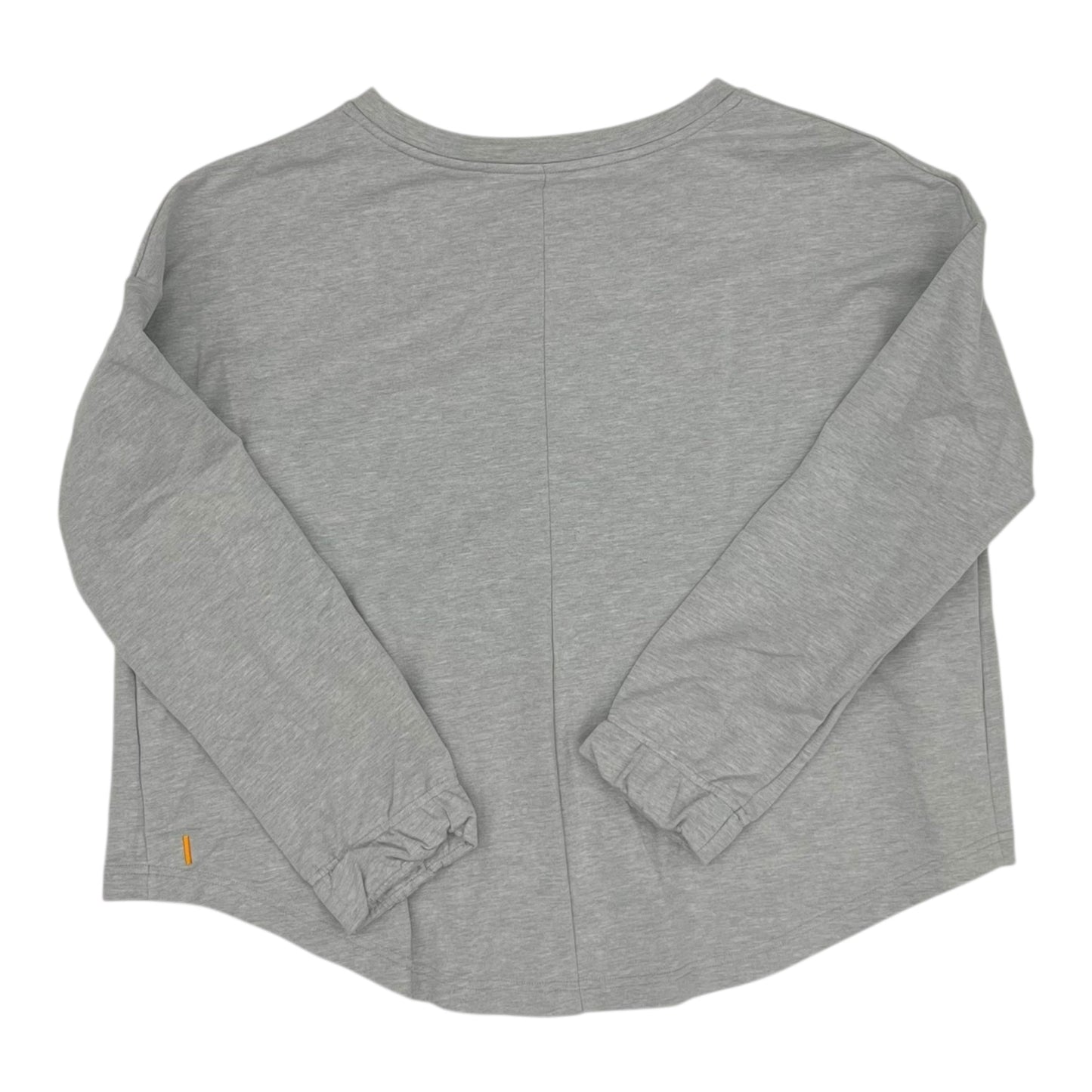 Athletic Sweatshirt Crewneck By Lucy In Grey, Size:L