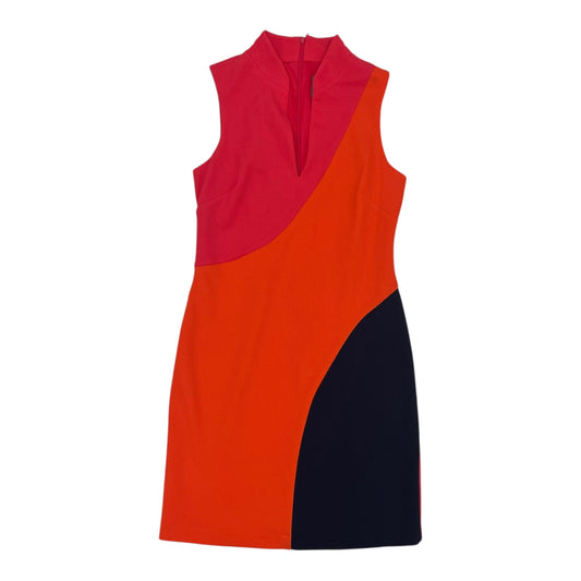 Dress Work By Vince Camuto In Orange & Pink, Size:2