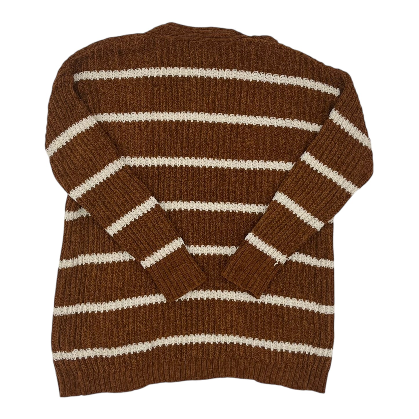 Sweater Cardigan By Pink Rose In Brown, Size:S