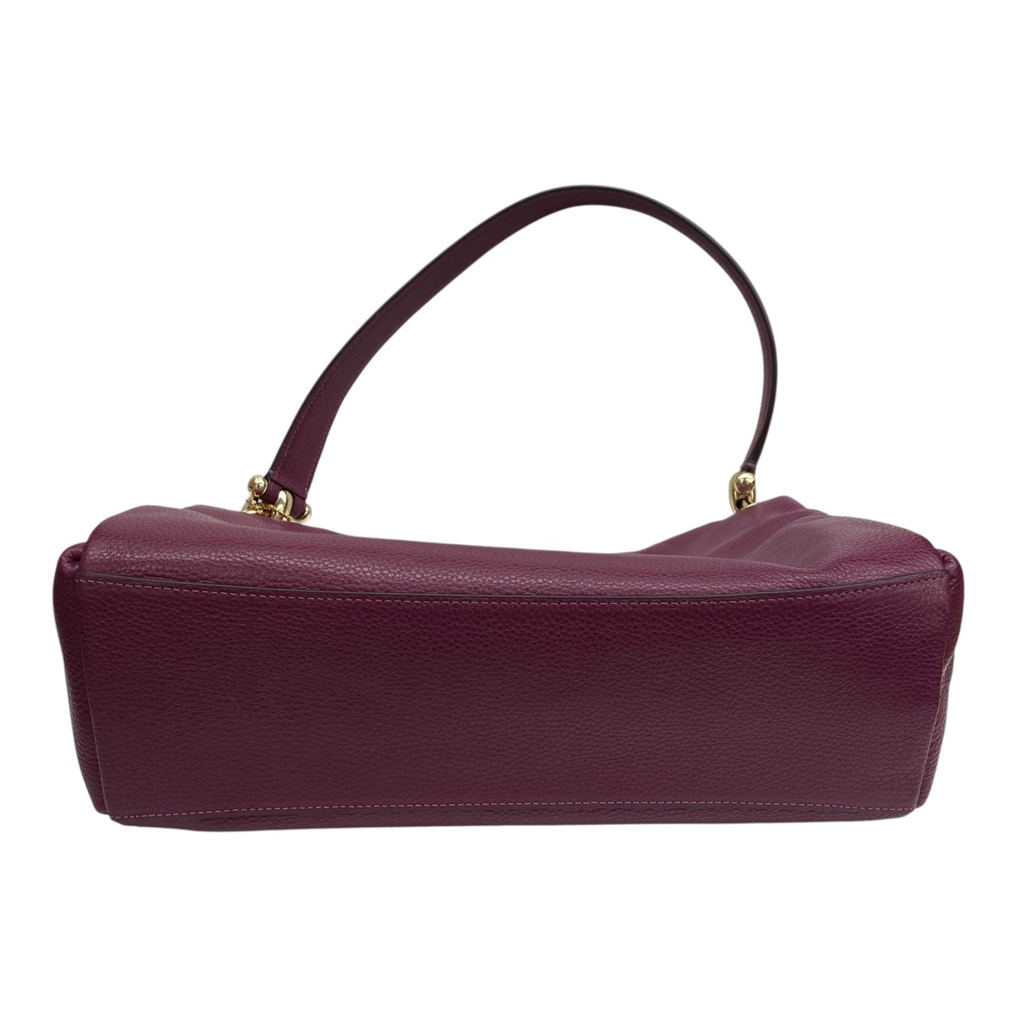 Handbag Designer By Coach In Purple, Size:Medium