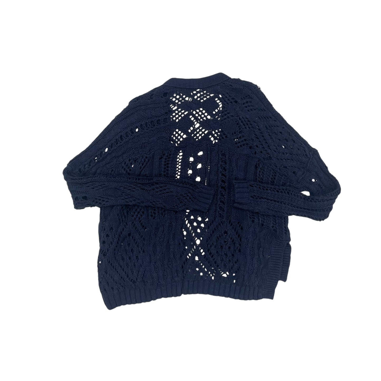 Sweater Cardigan By Pilcro In Blue, Size:S