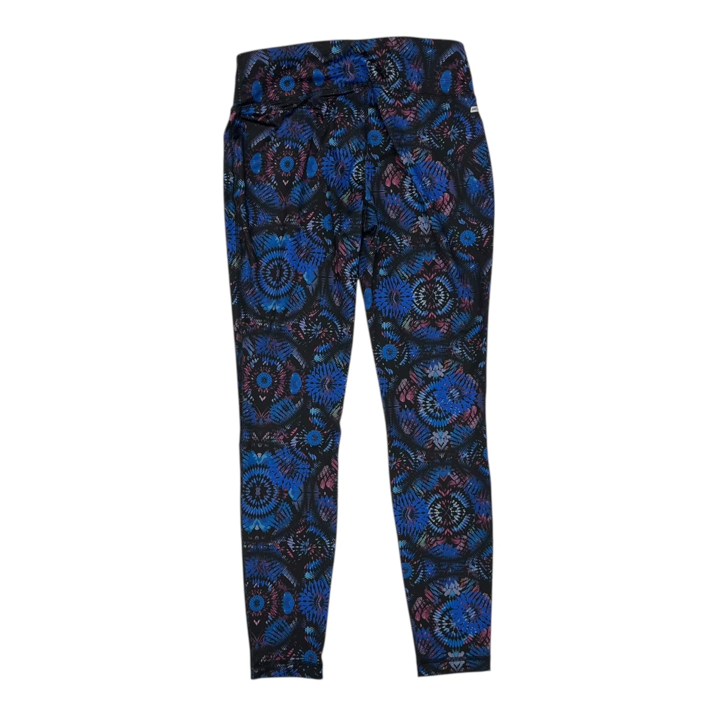Athletic Leggings By Danskin In Black & Blue, Size:S