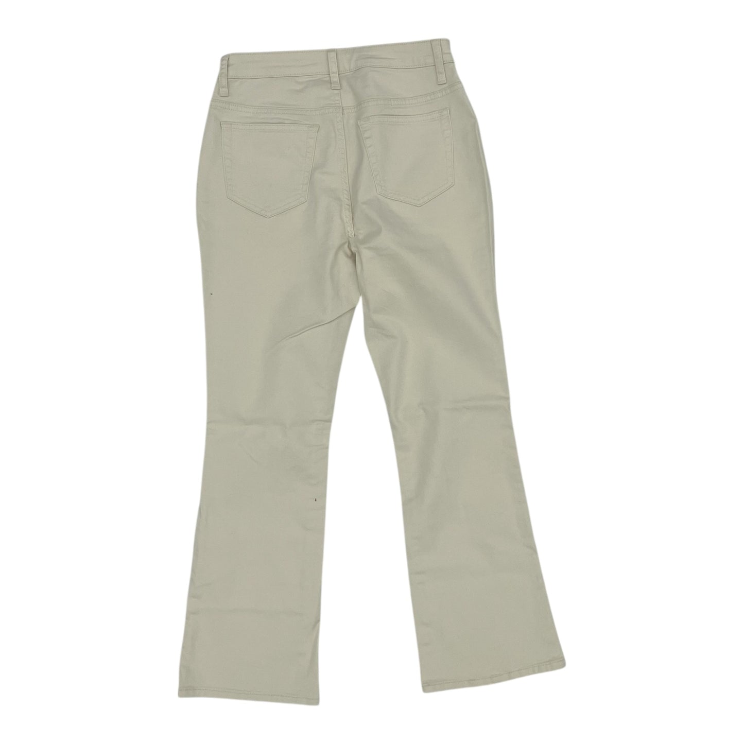 Jeans Flared By Daily Thread In Cream Denim, Size:6