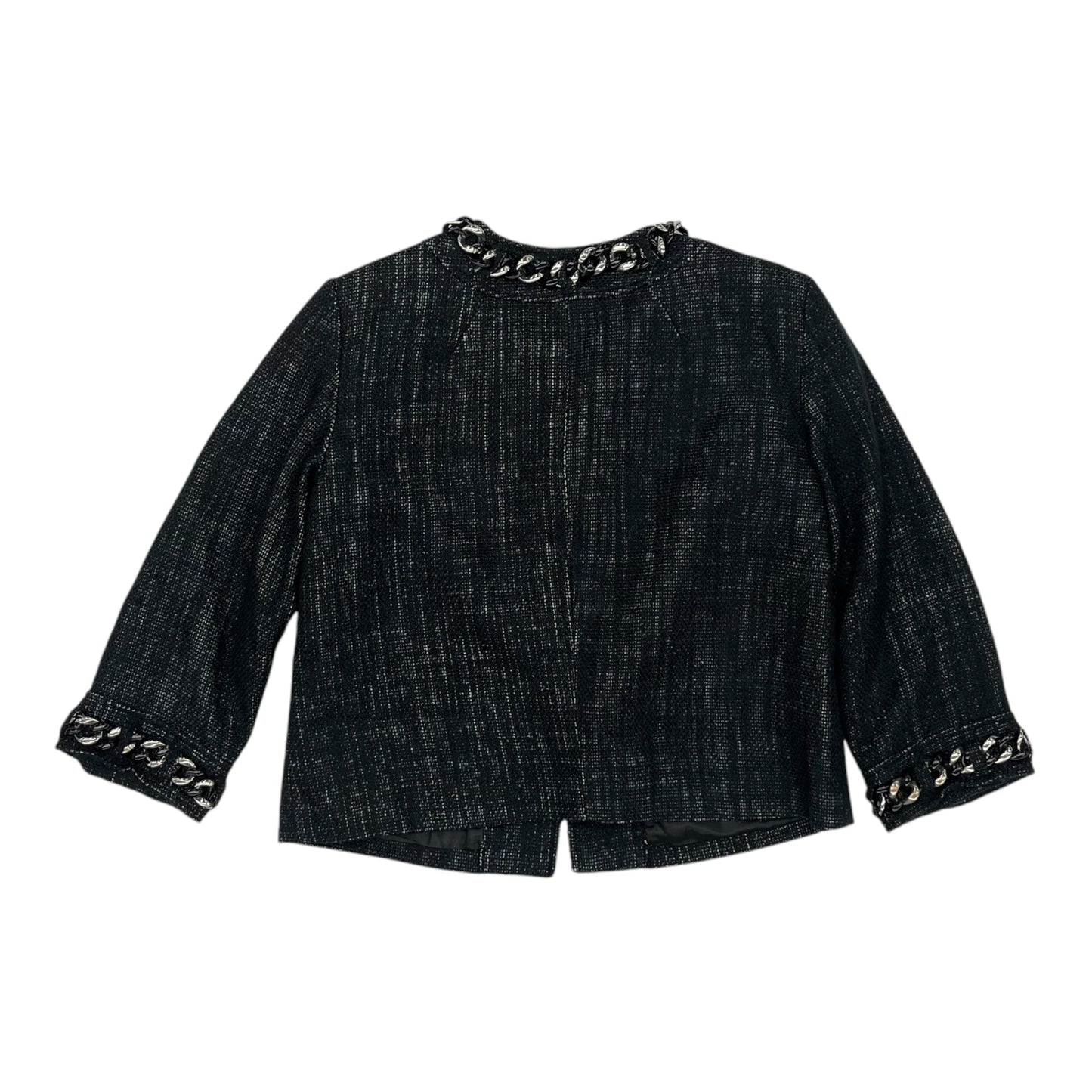 Jacket Designer By Michael Kors In Black, Size:6