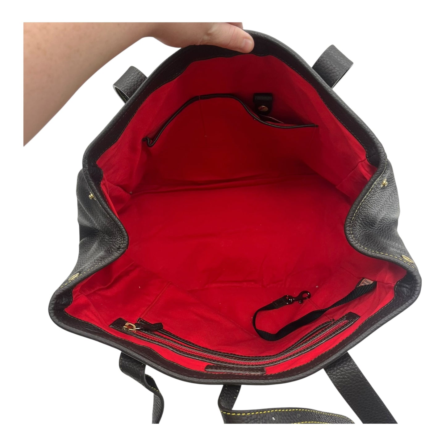 Handbag Designer By Dooney And Bourke In Black, Size:Large