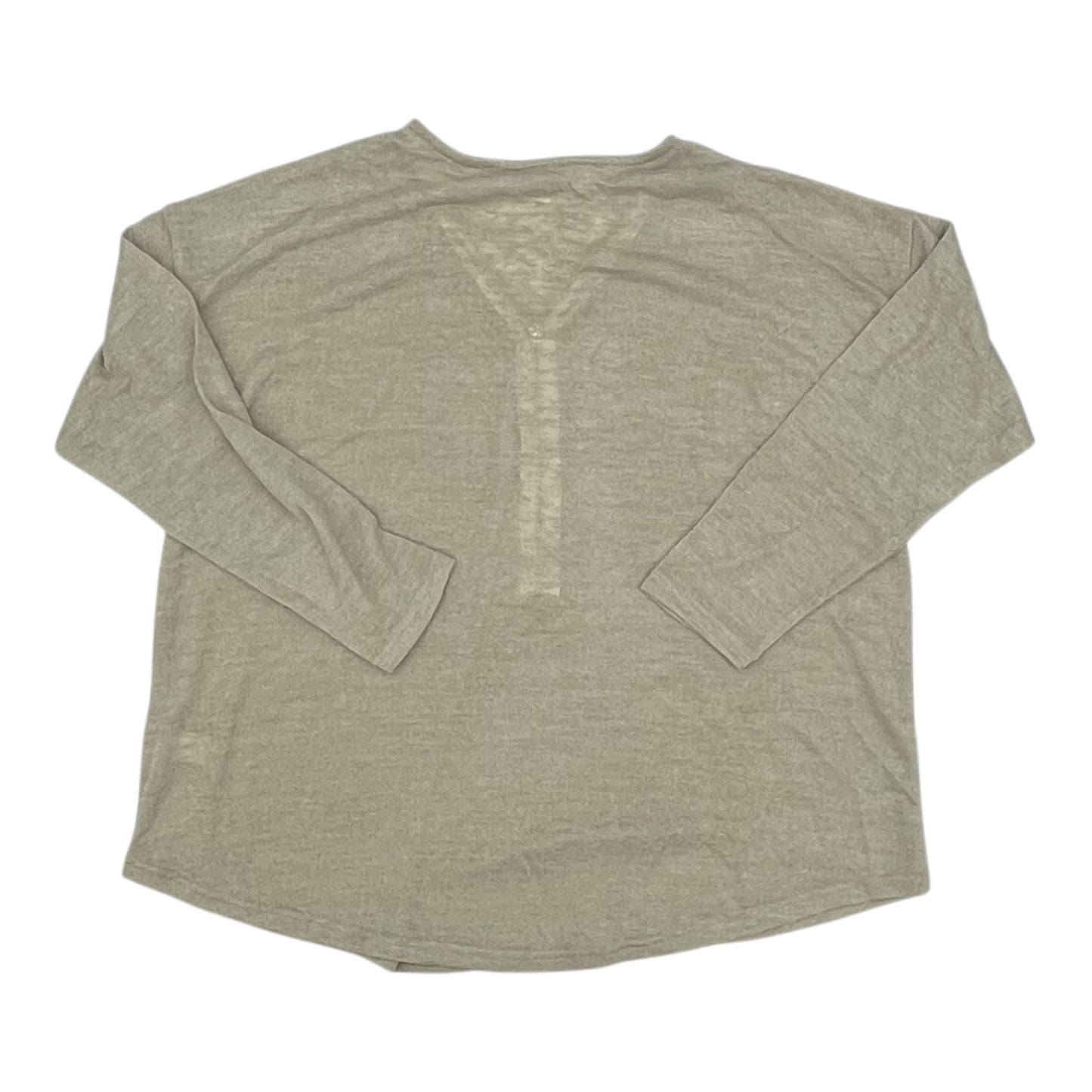 Top Ls By Soft Surroundings In Tan, Size:3X