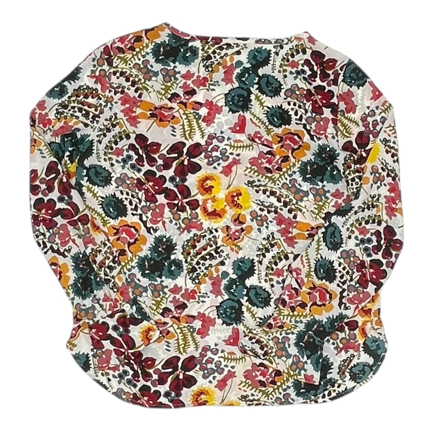 Blouse Ls By Loft In Multi, Size:Xs