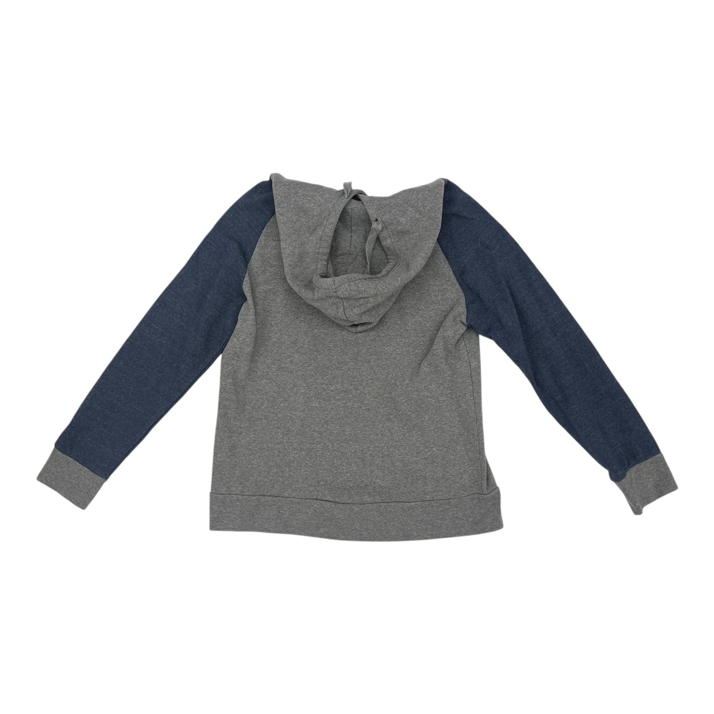 Athletic Top Ls Hoodie By Fanatics In Blue & Grey, Size:Xl