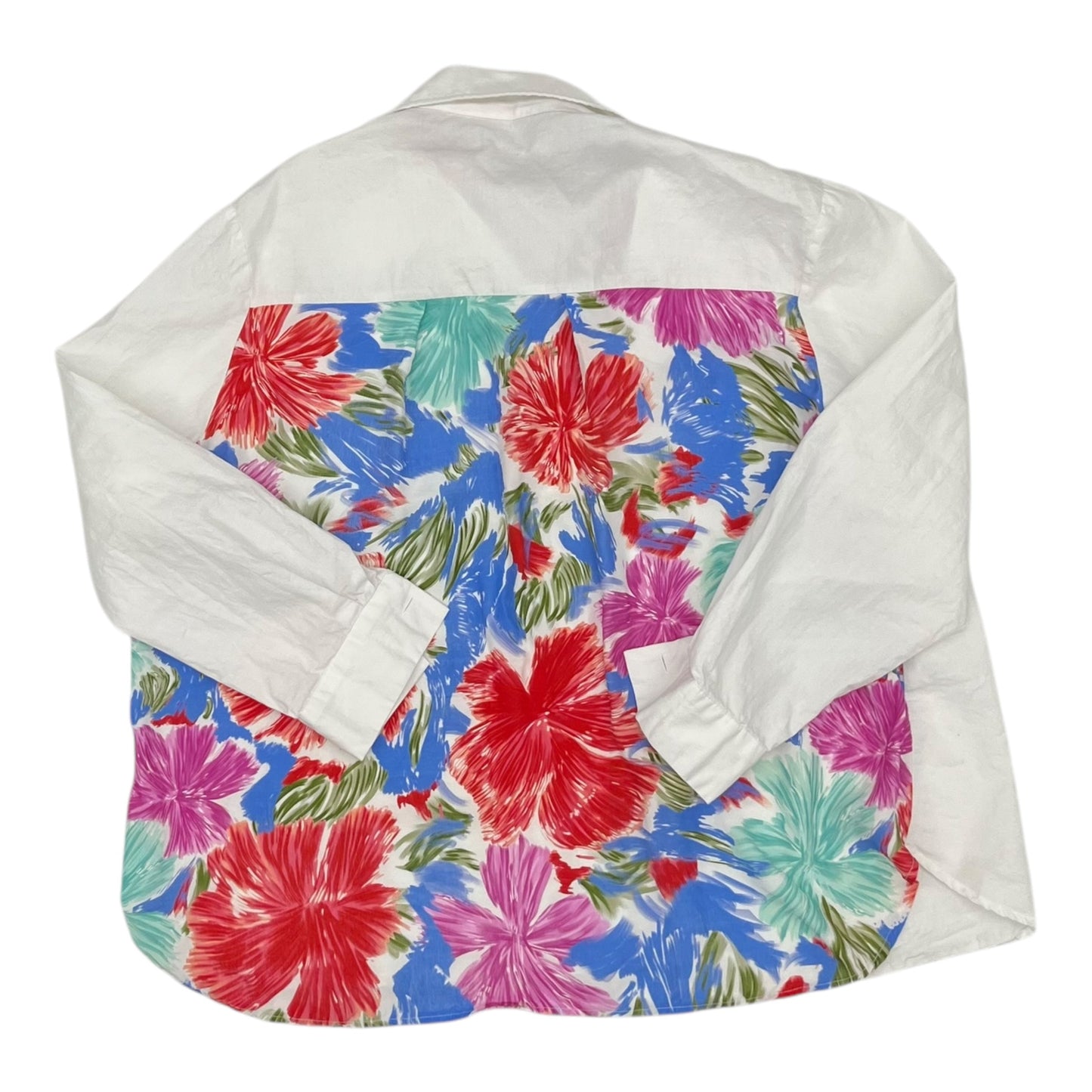 Top Ls By Trisha Tyler In Floral Print, Size:1X