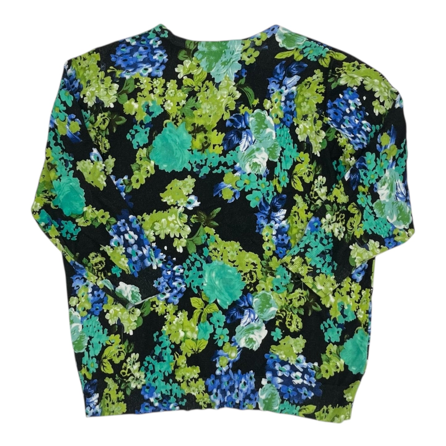 Cardigan By Joseph A. In Black, Size:1X