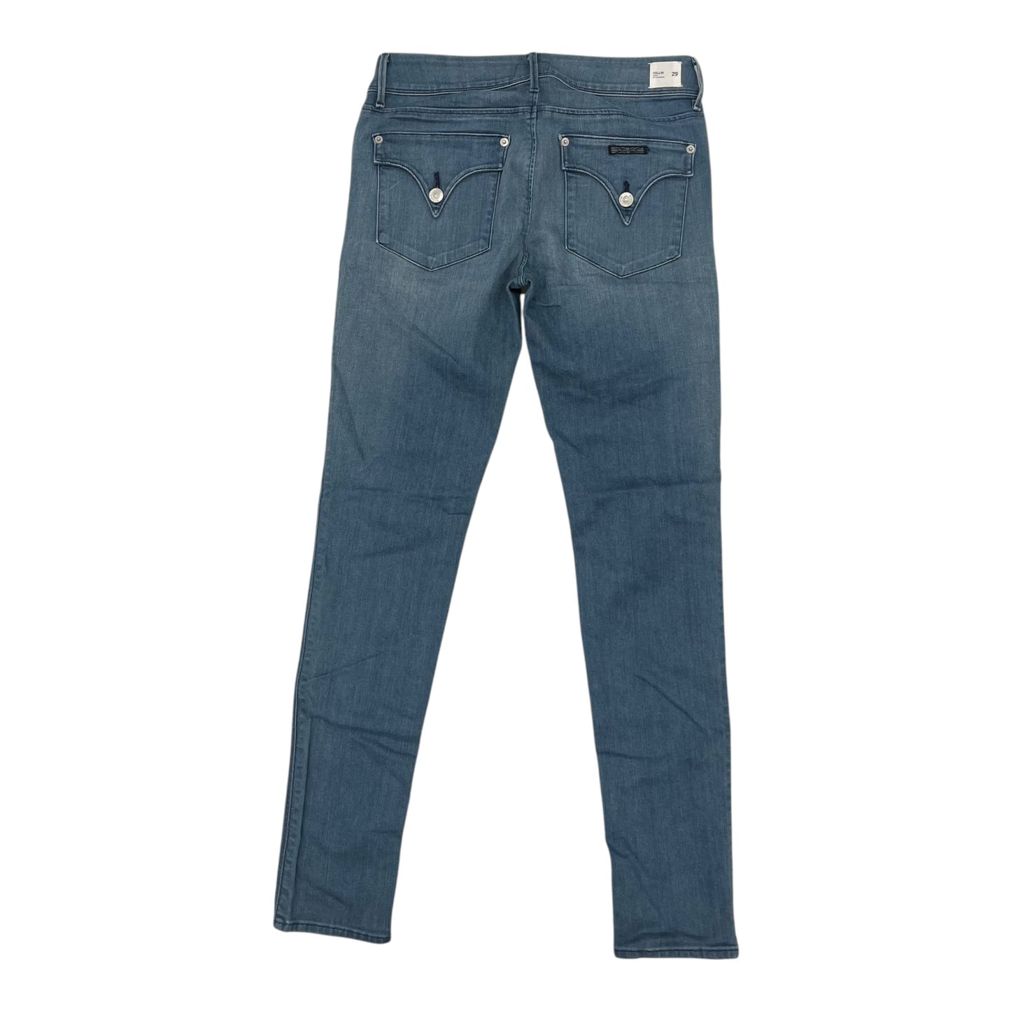 Jeans Skinny By Hudson In Blue Denim, Size:8
