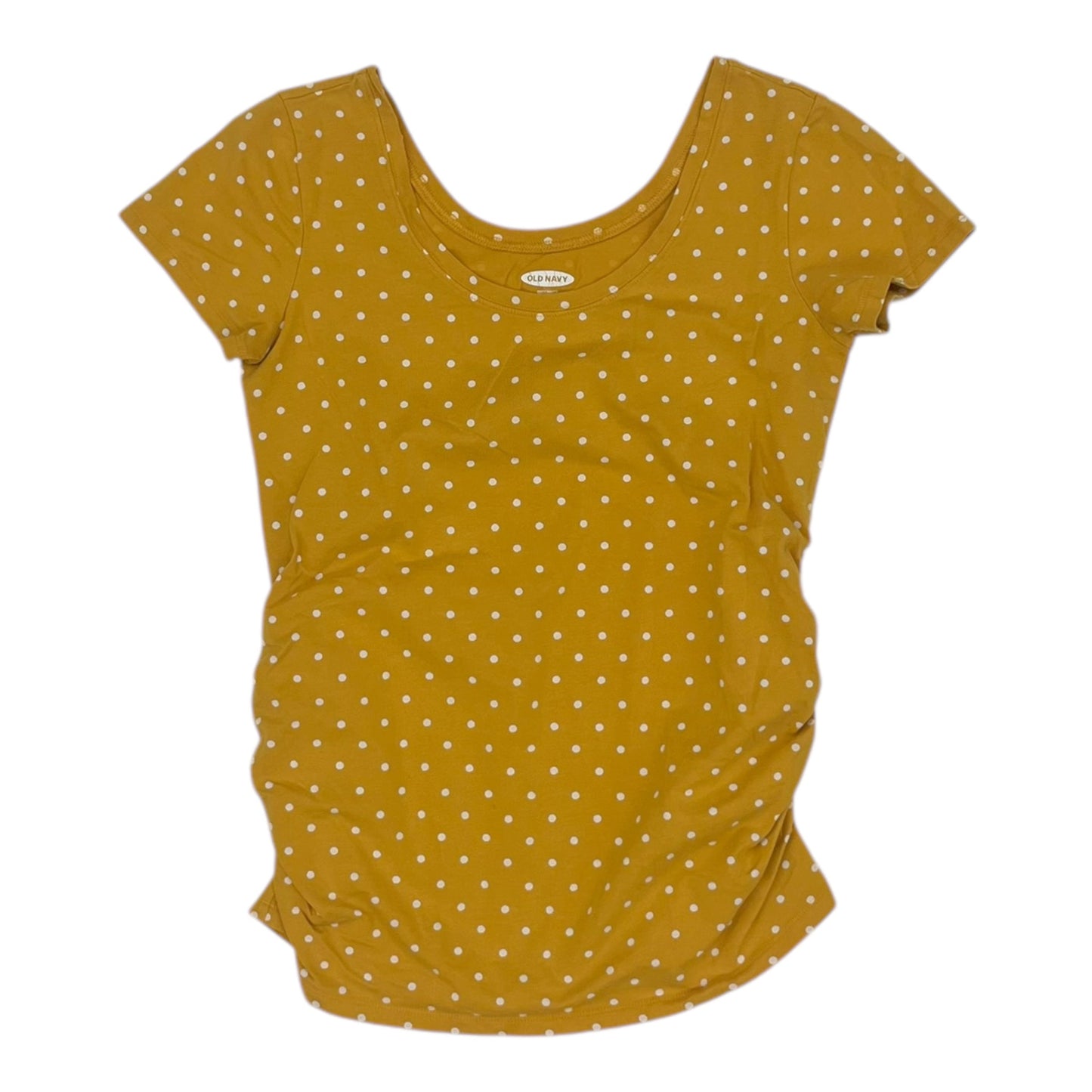 Mat Top Ss By Old Navy In Yellow, Size:S