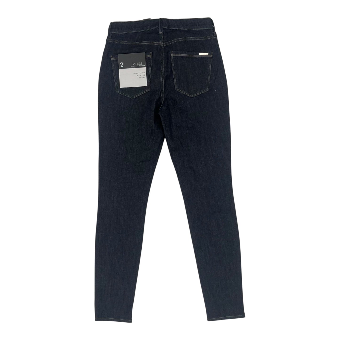 Jeans Skinny By White House Black Market In Blue Denim, Size:2