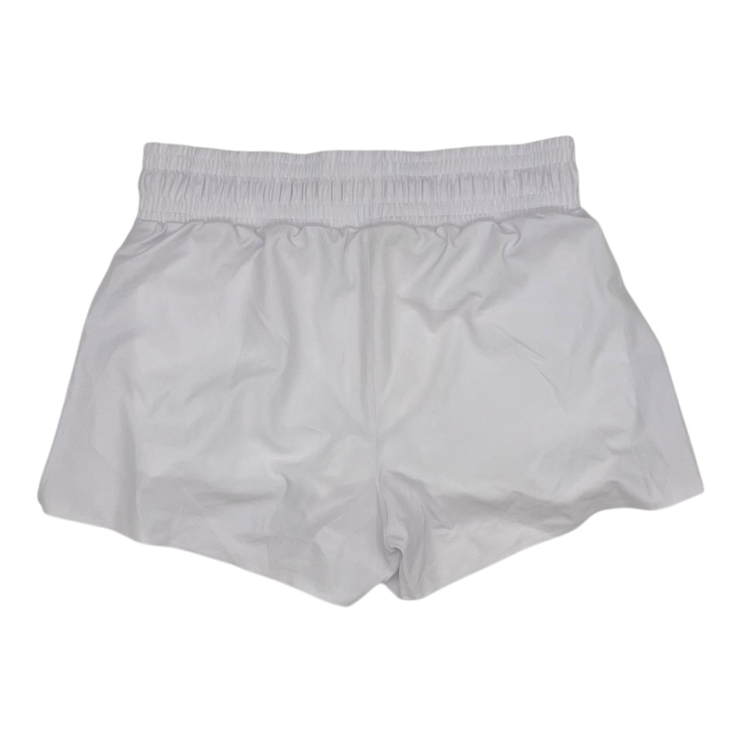 Athletic Shorts By Clothes Mentor In White, Size:L