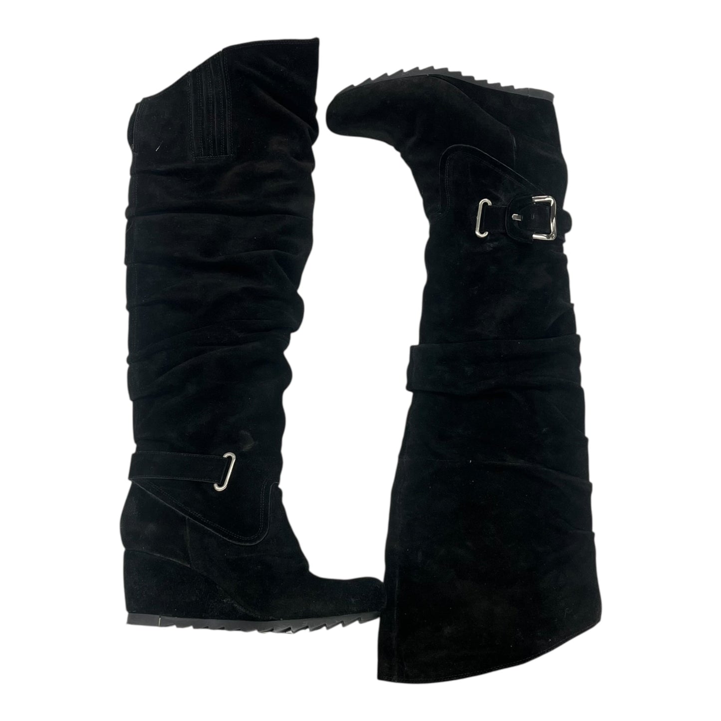 Boots Leather By Earthies In Black, Size:8