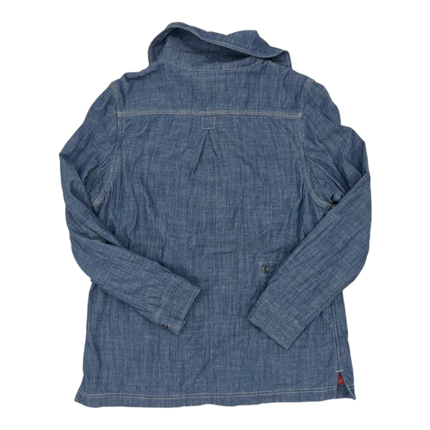 Jacket Denim By Duluth Trading In Blue Denim, Size:M