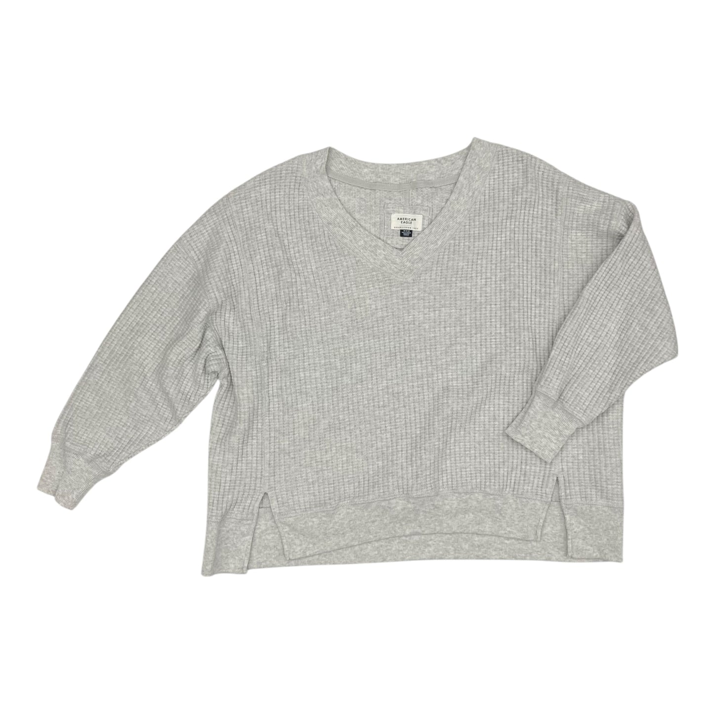 Sweatshirt Crewneck By American Eagle In Grey, Size:M