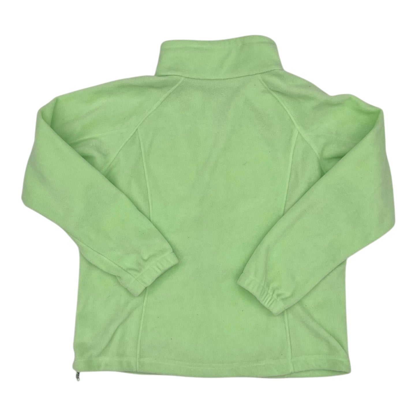 Jacket Fleece By Columbia In Green, Size:1X