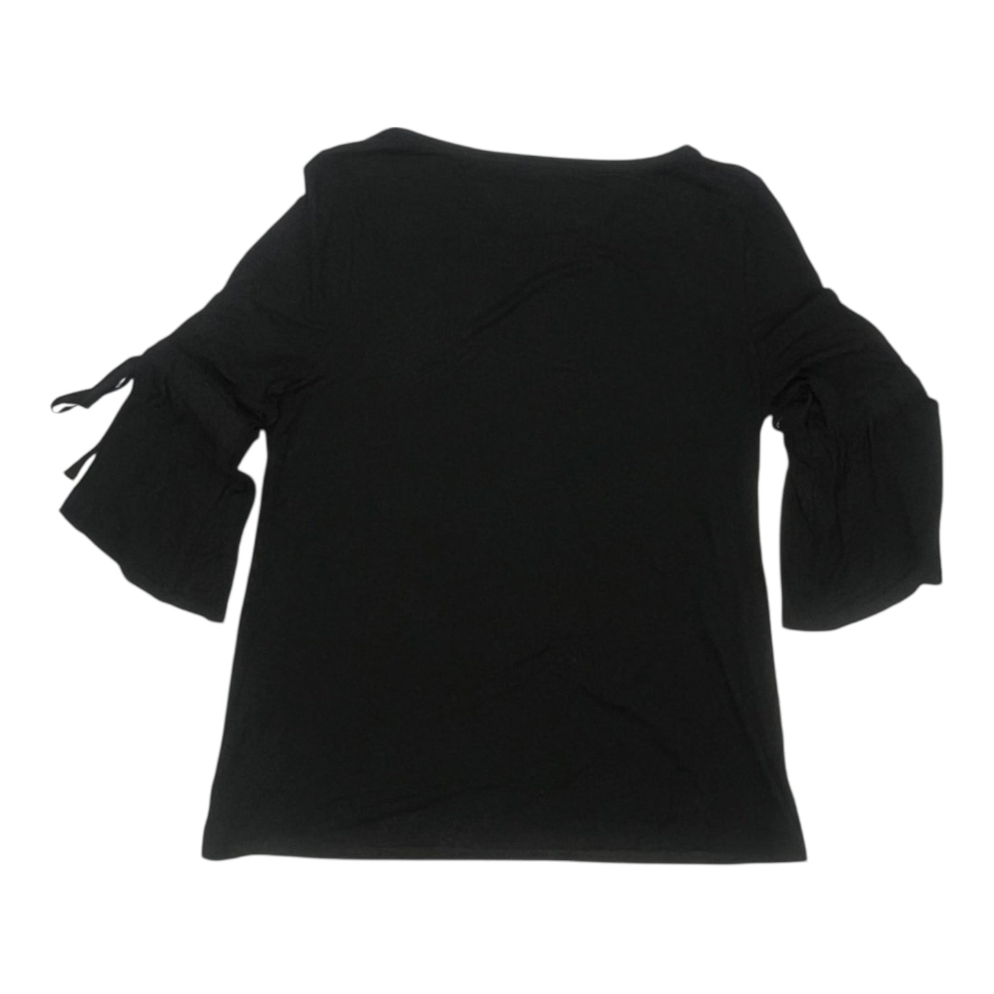 Top 3/4 Sleeve By White House Black Market In Black, Size:M
