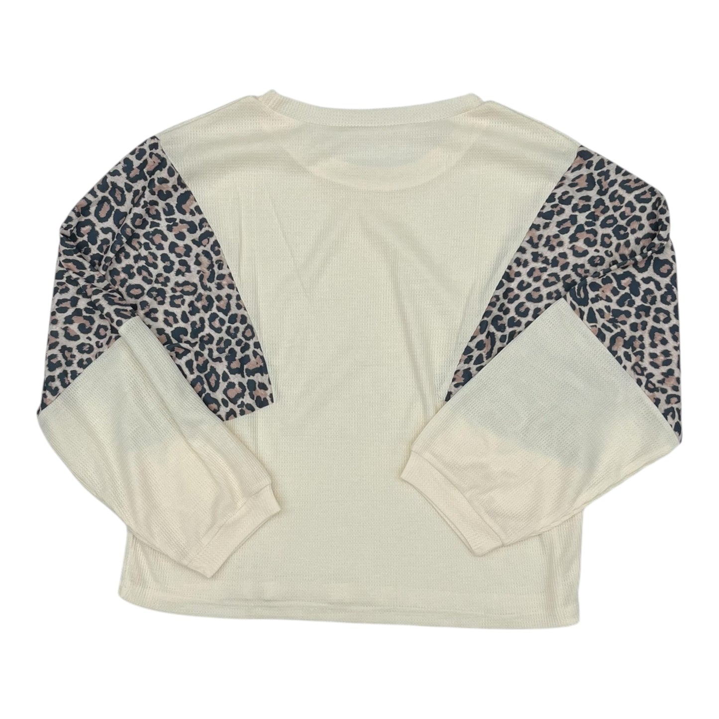 Top Ls By Cme In Cream, Size:Xl