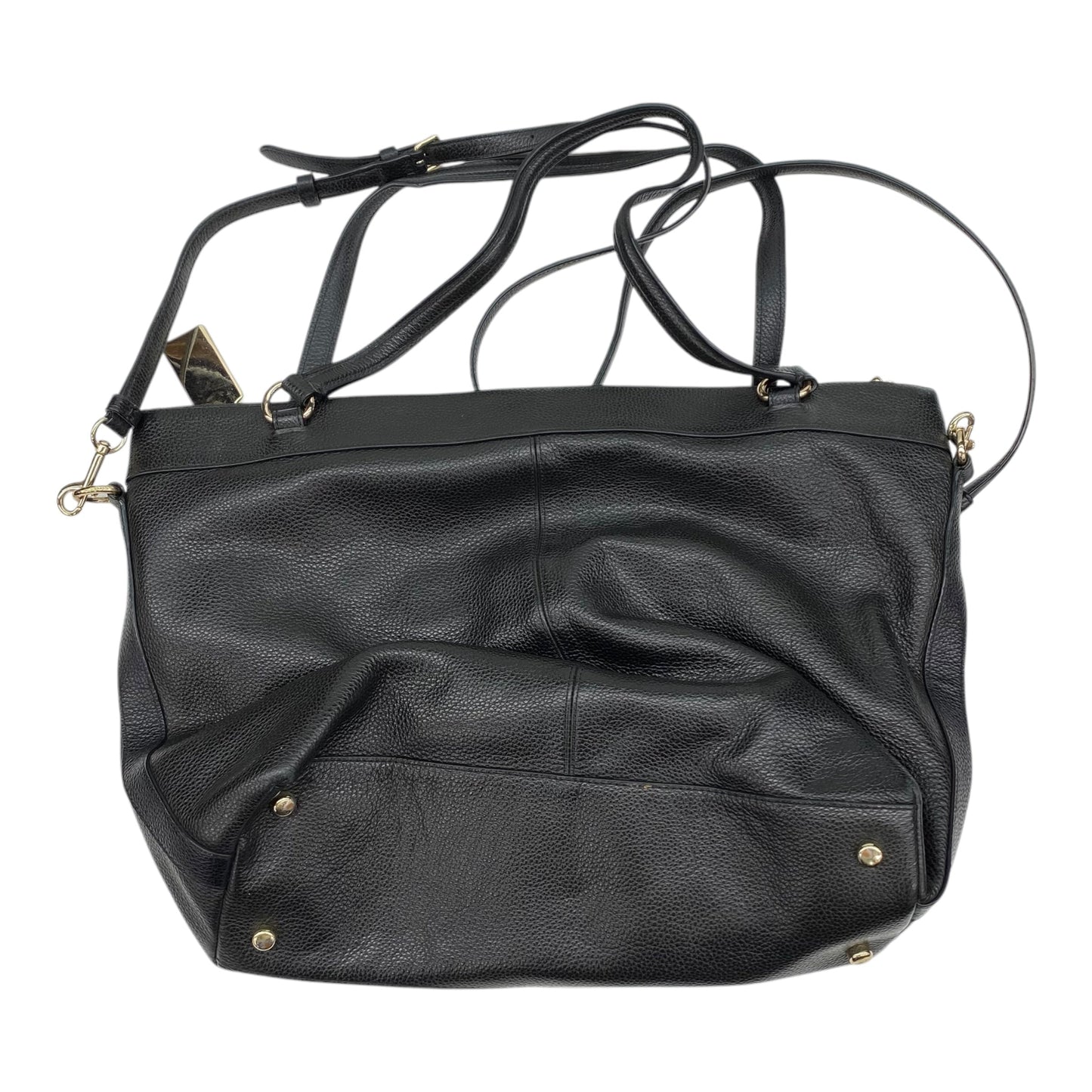Handbag Designer By Coach In Black, Size:Large