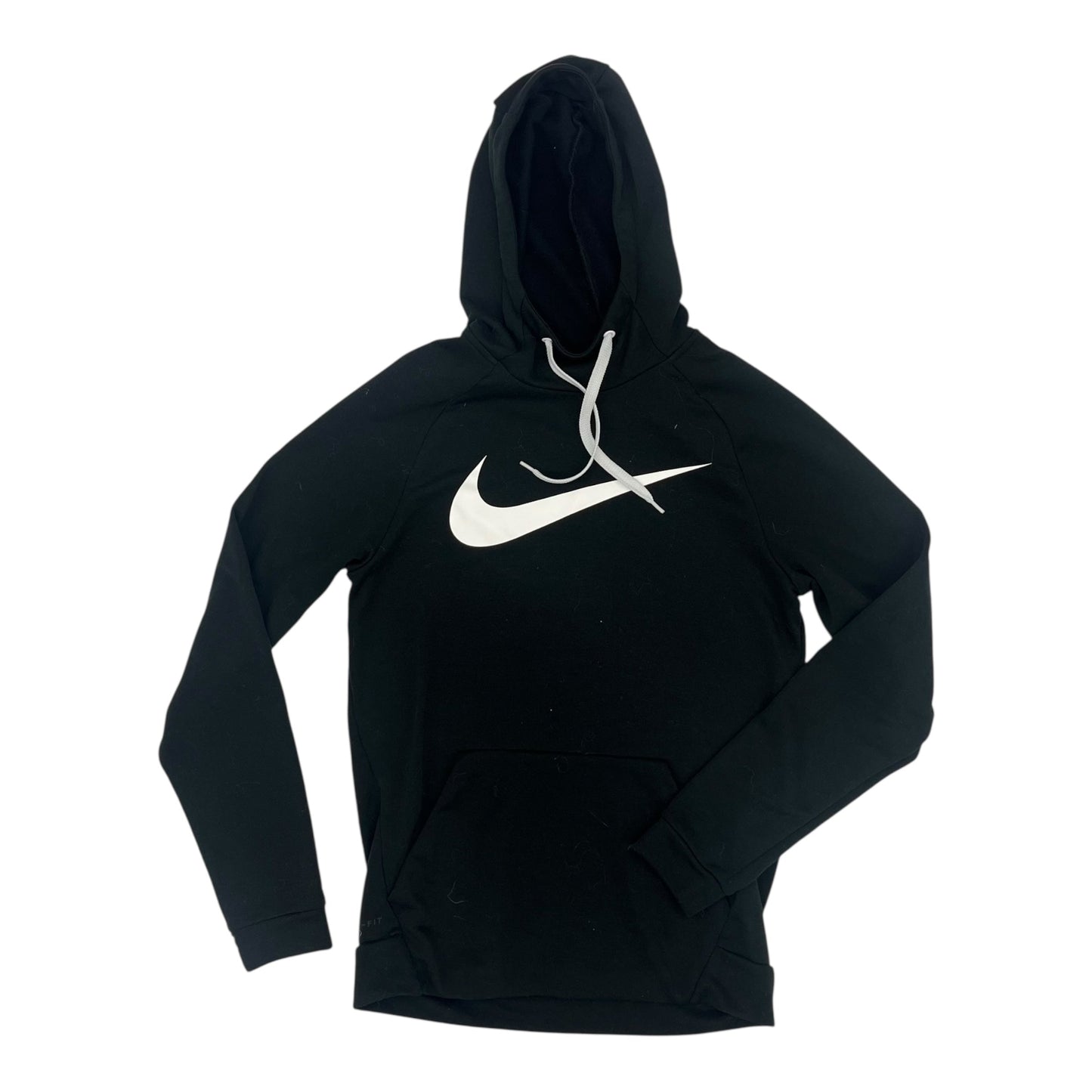 Athletic Sweatshirt Hoodie By Nike Apparel In Black, Size:S