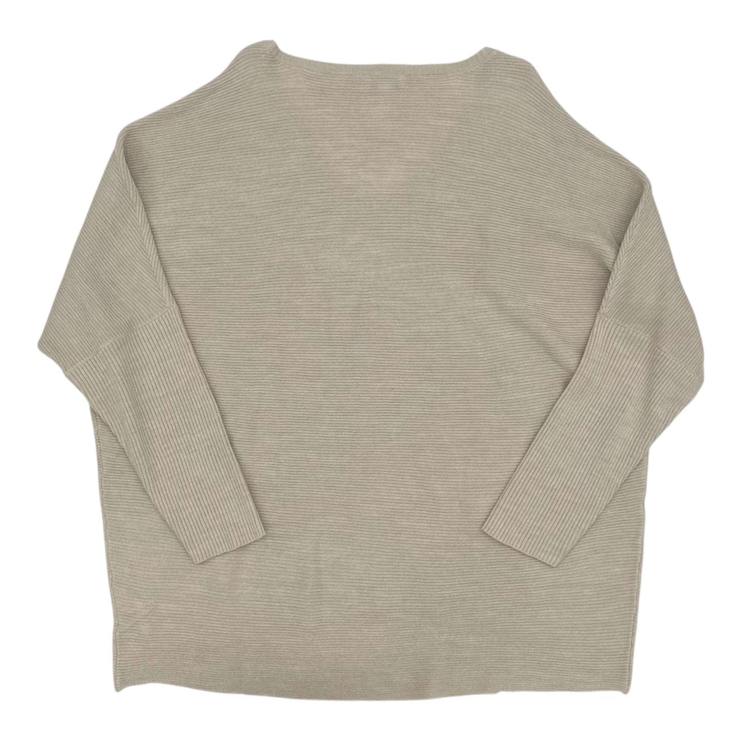 Sweater By D&Co. In Tan, Size:Xl