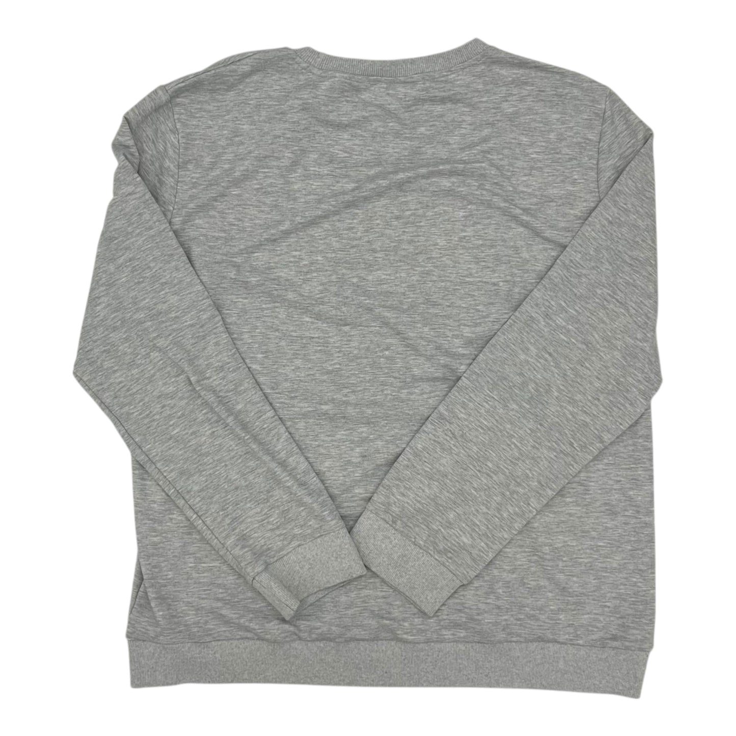 Sweatshirt Crewneck By Clothes Mentor In Grey, Size:2X