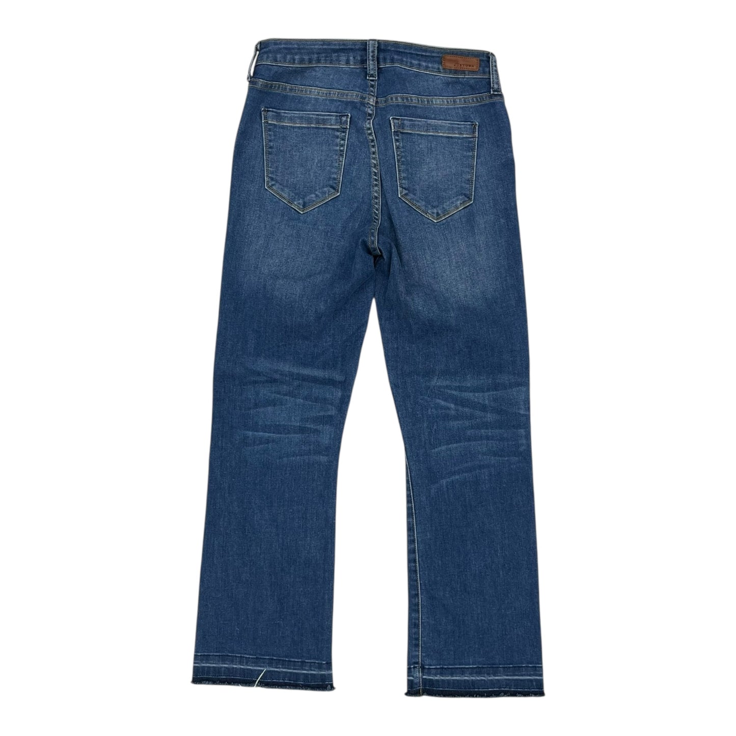 Jeans Straight By Just Usa In Blue Denim, Size:2