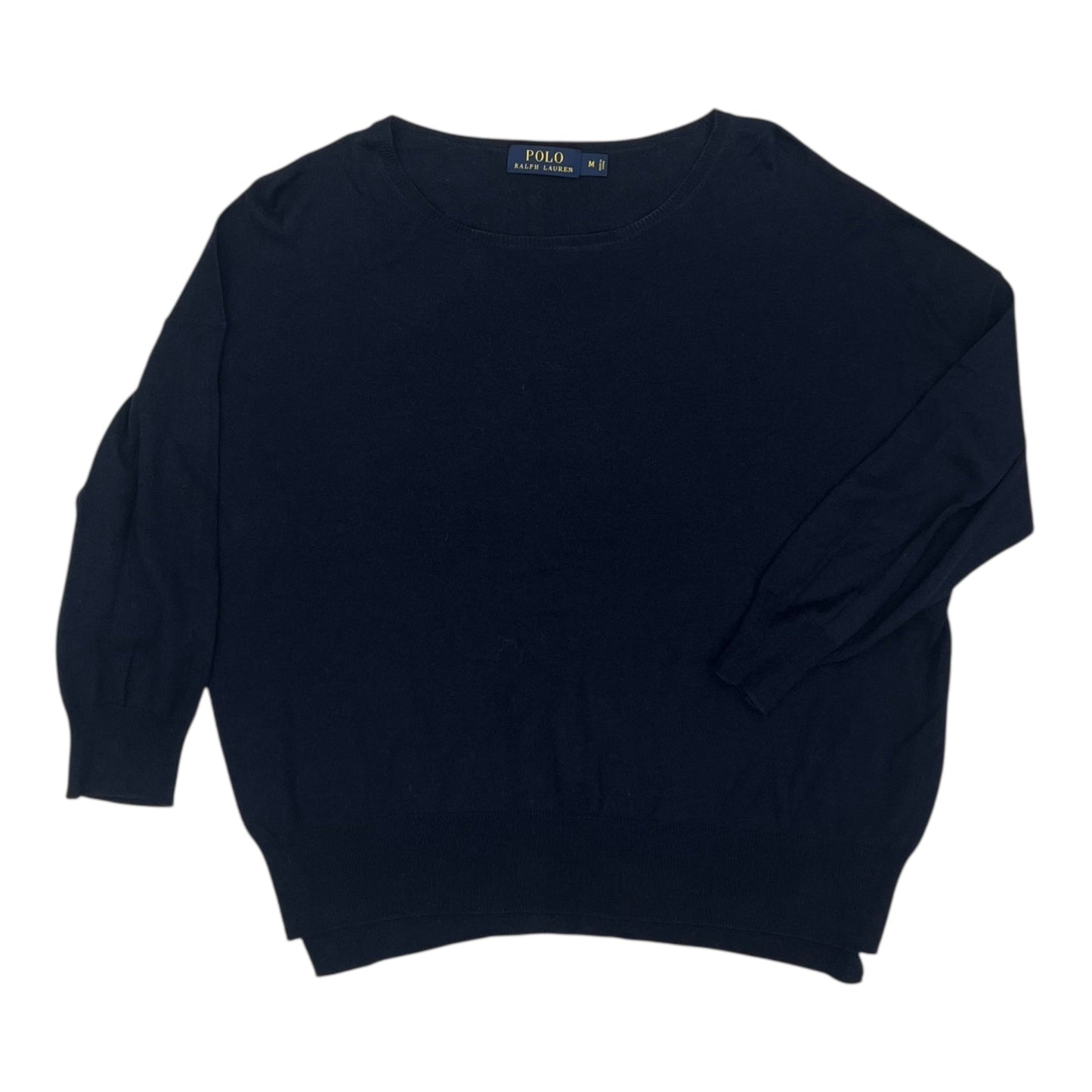 Sweater By Polo Ralph Lauren In Navy, Size:M