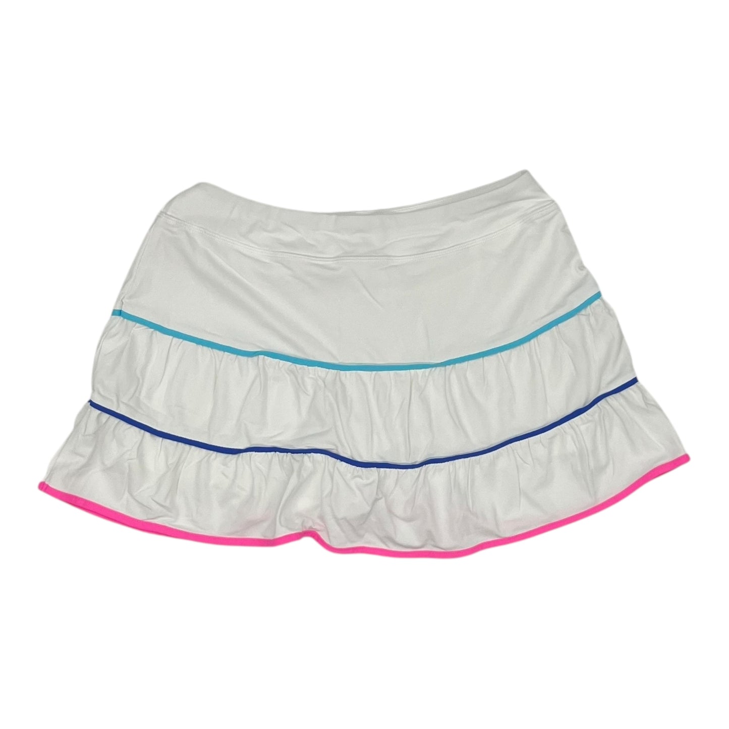 Skort Designer By Lilly Pulitzer In White, Size:M