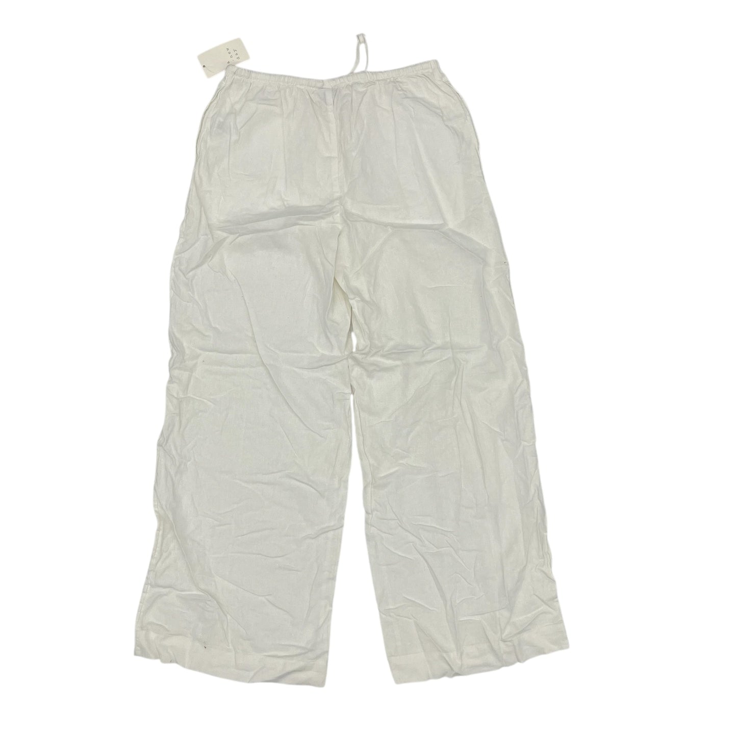 Pants Linen By A New Day In Cream, Size:M